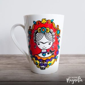 Tazón Frida Roja