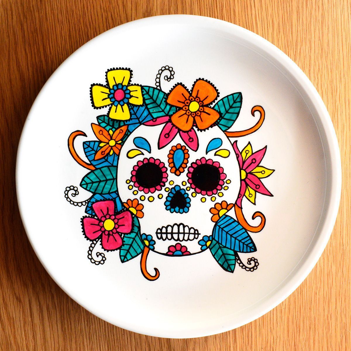 Kit Taller Loza Ilustrada - linea Mexicana