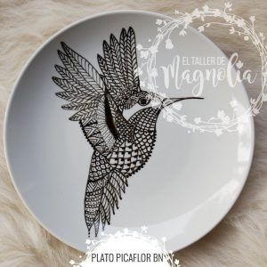 Plato Picaflor BN
