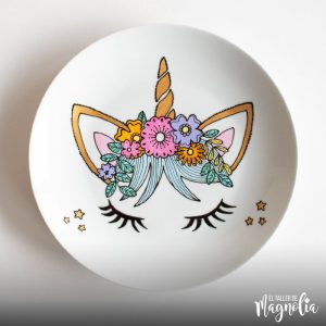 Plato Unicornio