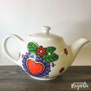 Tetera Corazón Mexicano