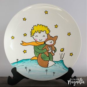 Plato decorativo del Principito