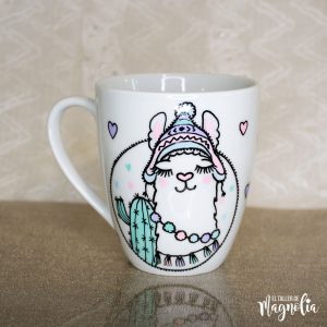 Tazón Llamita Pastel