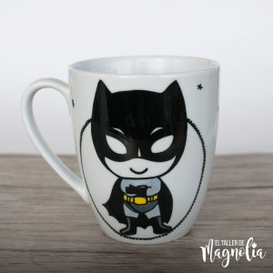 Batman - Tazón Pintado a Mano
