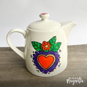 Tetera Corazón Mexicano