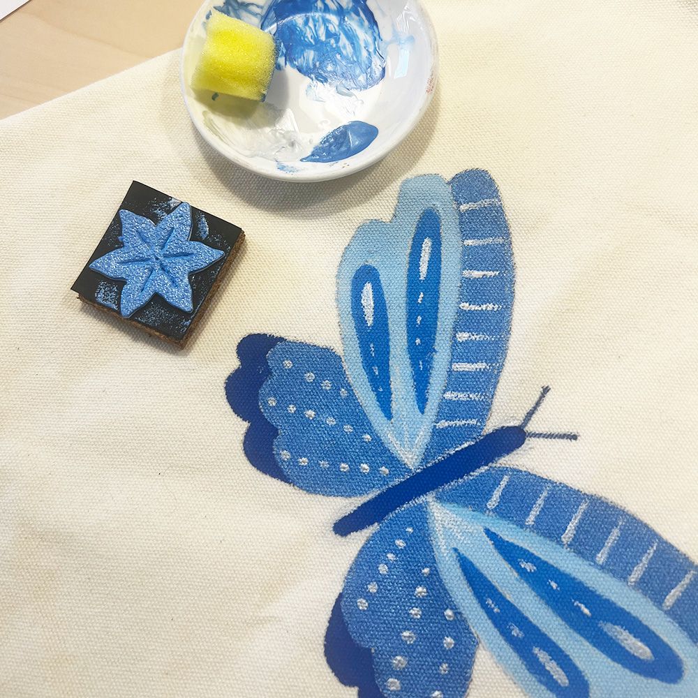 Taller pintura textil